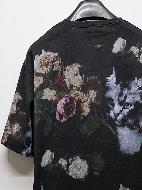 SALE40%OFF/LAD MUSICIAN����å� �ߥ塼�������/30/2 T-CLOTH ROSE+CAT BIG T/BASIC