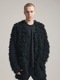 (ͽ)79ͽ/nude:masahiko maruyama ̡:ޥҥޥ/3GG Long Pile Knit CARDIGAN/Black