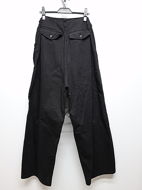 JULIUS����ꥦ��/10oz DENIM TROUSERS8/BLACK