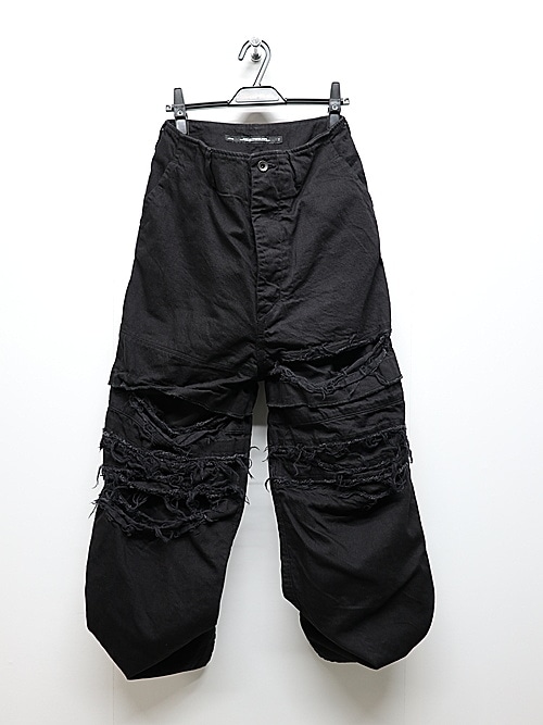 JULIUS����ꥦ��/10oz DENIM TROUSERS8/BLACK