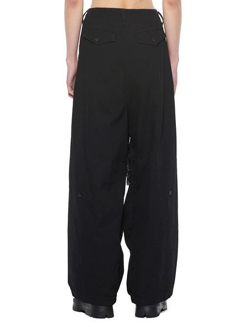 (ͽ)1112ͽ/JULIUSꥦ/10oz DENIM TROUSERS8/BLACK