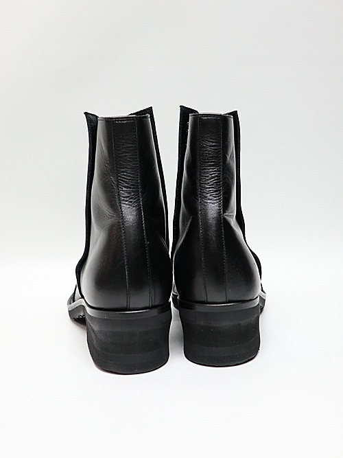 (ͽ���ʡ�12������ͽ��/kiryuyrik������奦����奦/Cow Hide Middle Boots/Black