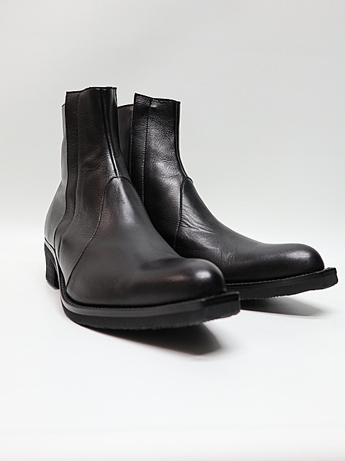 (ͽ���ʡ�12������ͽ��/kiryuyrik������奦����奦/Cow Hide Middle Boots/Black