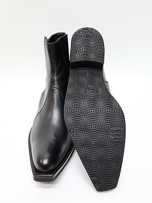 (ͽ���ʡ�12������ͽ��/kiryuyrik������奦����奦/Cow Hide Middle Boots/Black