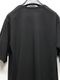 Ground Y�����饦��ɥ磻/30-/COTTON JERSEY LICKING SHOUR SLEEVED T/BLACK