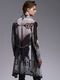 (ͽ���ʡ�6��7������ͽ��/kiryuyrik������奦����奦/Decorative YOURYU Flare Shirt/Black&Gray