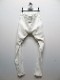 �㴰���THE ONENESS�������ͥ�/Organic Denim Darts Saruel Pants/White