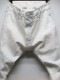 �㴰���THE ONENESS�������ͥ�/Organic Denim Darts Saruel Pants/White