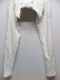 �㴰���THE ONENESS�������ͥ�/Organic Denim Darts Saruel Pants/White