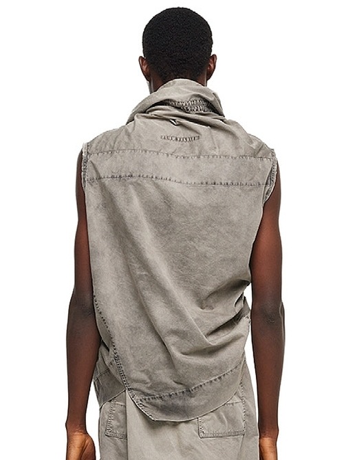 (ͽ����)8��9������ͽ��/JULIUS����ꥦ��/COTTON/NYLON TWILL SHIRT2/SMOG
