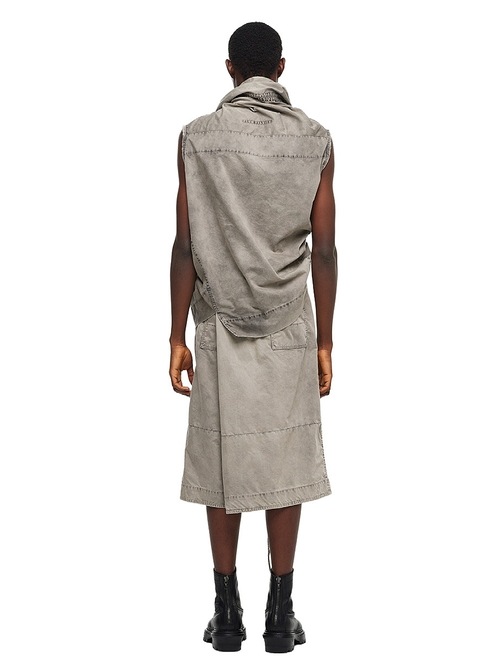 (ͽ����)8��9������ͽ��/JULIUS����ꥦ��/COTTON/NYLON TWILL SHIRT2/SMOG