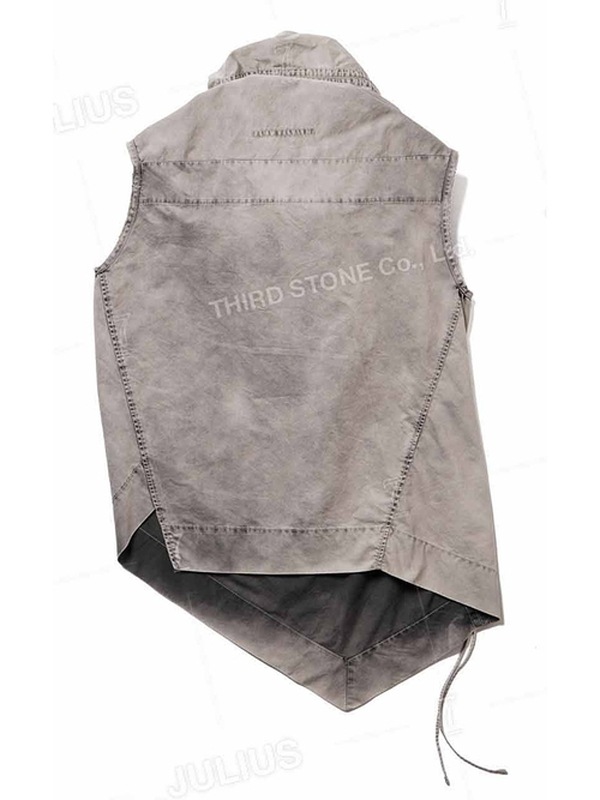 (ͽ����)8��9������ͽ��/JULIUS����ꥦ��/COTTON/NYLON TWILL SHIRT2/SMOG