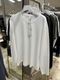 (ͽ���ʡ�7��8������ͽ��/ATTACHMENT�������å�����/COTTON DOUBLE FACE SLIM FIT L/S TEE/WHITE