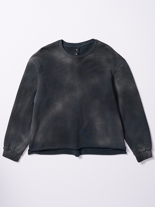 (ͽ���ʡ�9��10������ͽ��/wjk�����֥른��������/fade cut-off sweat shirt/fade black