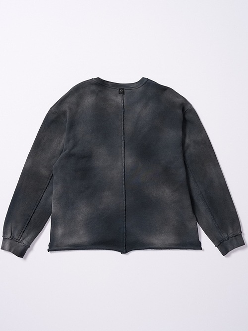 (ͽ���ʡ�9��10������ͽ��/wjk�����֥른��������/fade cut-off sweat shirt/fade black