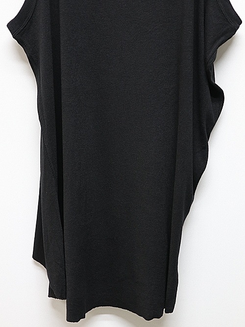 SALE30%OFF/JULIUS����ꥦ��/RAYON STRETCH RIB CUT & SEWN9/BLACK.