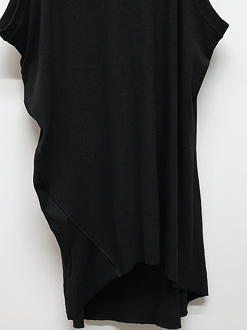 SALE30%OFF/JULIUS����ꥦ��/RAYON STRETCH RIB CUT & SEWN9/BLACK.