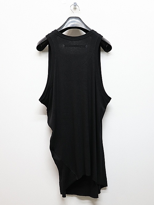 SALE30%OFF/JULIUS����ꥦ��/RAYON STRETCH RIB CUT & SEWN9/BLACK.