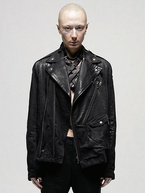 JULIUSꥦ/10oz DENIM BLOUSON2/BLACK.