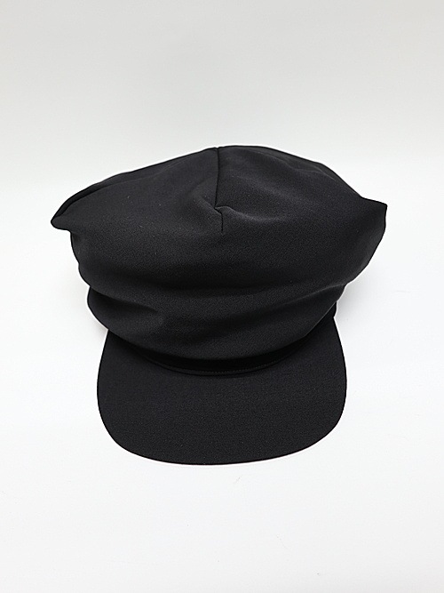 Yohji Yamamoto���襦����ޥ��/���葉��С������ĥ��㥹���å�/BLACK