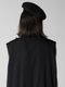 Yohji Yamamoto���襦����ޥ��/���葉��С������ĥ��㥹���å�/BLACK