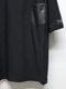 RESOUND CLOTHING���ꥵ����ɥ���������/leather pocket overnylon T/BLACK