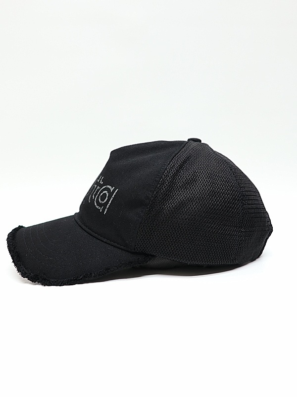 �㴰���wjk�����֥른��������/muta ����ܥ졼����� "w"uta cut-off mesh cap/deep black