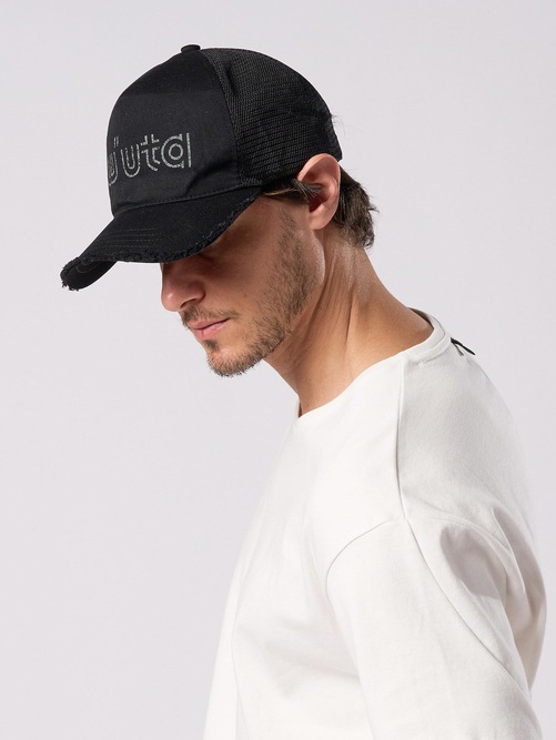 (ͽ���ʡ�5��6������ͽ��/wjk�����֥른��������/muta ����ܥ졼����� "w"uta cut-off mesh cap/deep black