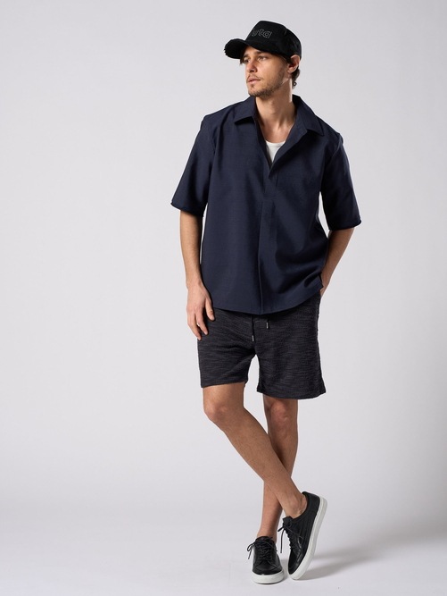 (ͽ���ʡ�5��6������ͽ��/wjk�����֥른��������/muta ����ܥ졼����� "w"uta cut-off mesh cap/deep black