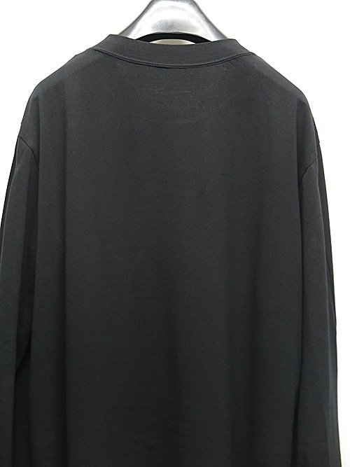 SALE30%OFF/Ground Y饦ɥ磻/30/- FINE PLAIN STITCH NIGHT SLASH T/BLACK.