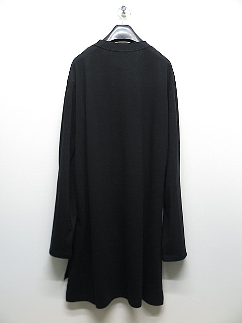 SALE30%OFF/Ground Y饦ɥ磻/30/- FINE PLAIN STITCH NIGHT SLASH T/BLACK.
