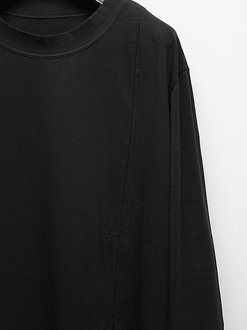 SALE30%OFF/Ground Y饦ɥ磻/30/- FINE PLAIN STITCH NIGHT SLASH T/BLACK.