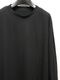 Ground Y�����饦��ɥ磻/30/- FINE PLAIN STITCH NIGHT SLASH T/BLACK.