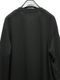 Ground Y�����饦��ɥ磻/30/- FINE PLAIN STITCH NIGHT SLASH T/BLACK.