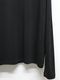 ATTACHMENT�������å�����/COTTON DOUBLE FACE SLIM FIT L/S TEE/BLACK