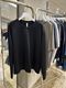 (ͽ���ʡ�7��8������ͽ��/ATTACHMENT�������å�����/COTTON DOUBLE FACE SLIM FIT L/S TEE/BLACK