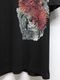 Ground Y�����饦��ɥ磻/20/ COTTON JERSEY RED DAHLIA/BLACK