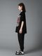 Ground Y�����饦��ɥ磻/20/ COTTON JERSEY RED DAHLIA/BLACK