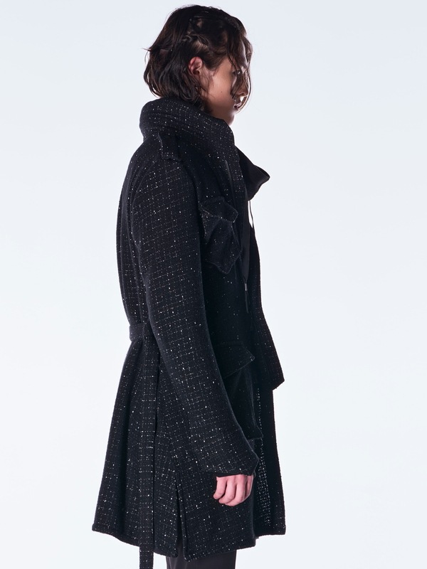 (ͽ���ʡ�11������12������ͽ��/kiryuyrik������奦����奦/Tweed Long-M65/Black