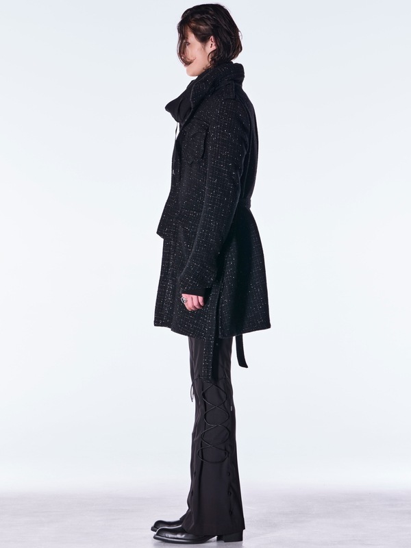 (ͽ���ʡ�11������12������ͽ��/kiryuyrik������奦����奦/Tweed Long-M65/Black