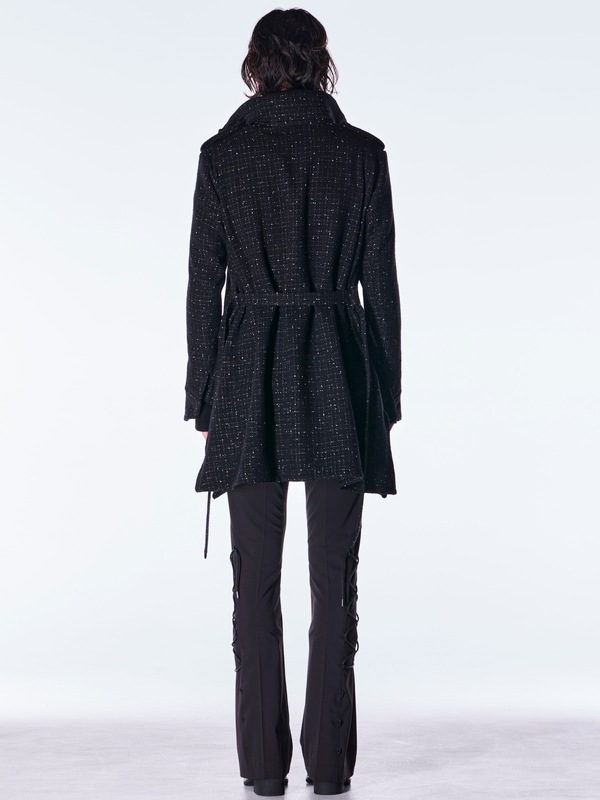 (ͽ���ʡ�11������12������ͽ��/kiryuyrik������奦����奦/Tweed Long-M65/Black