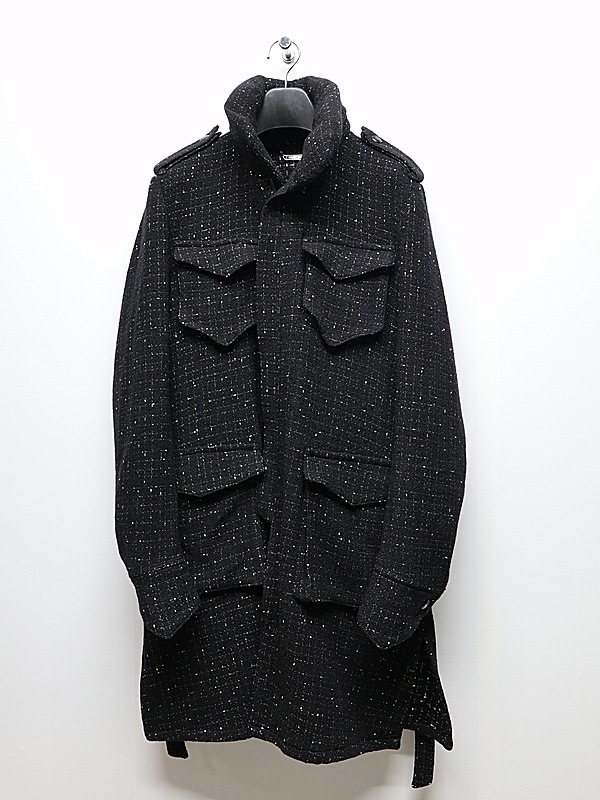 (ͽ���ʡ�11������12������ͽ��/kiryuyrik������奦����奦/Tweed Long-M65/Black