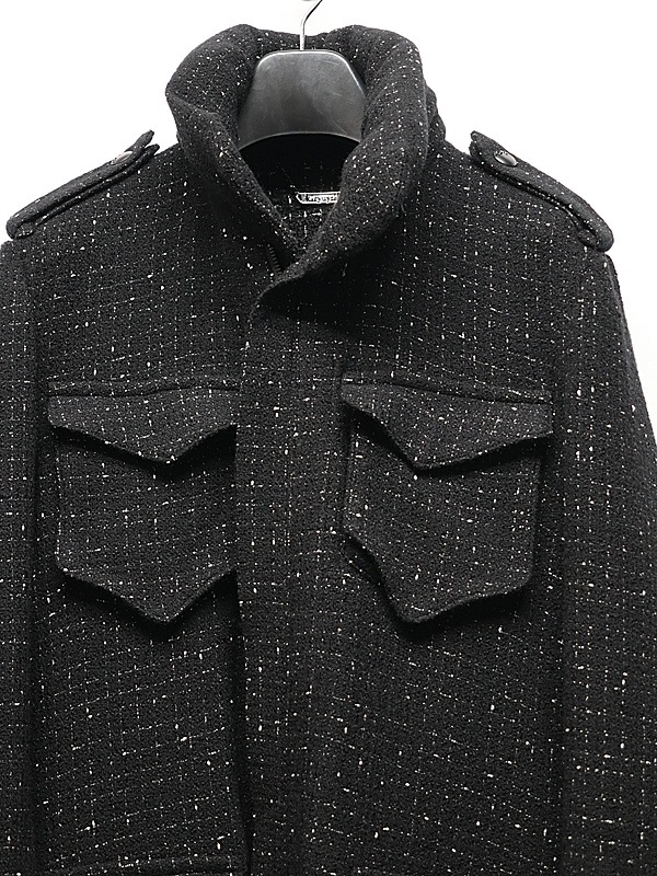 (ͽ���ʡ�11������12������ͽ��/kiryuyrik������奦����奦/Tweed Long-M65/Black