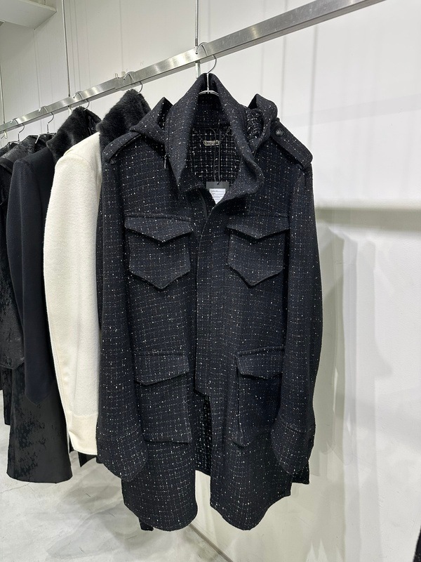 (ͽ���ʡ�11������12������ͽ��/kiryuyrik������奦����奦/Tweed Long-M65/Black