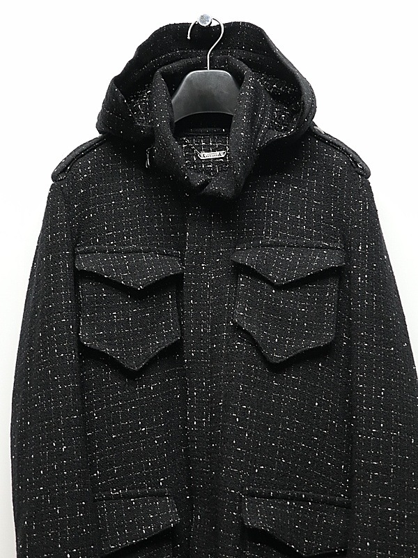 (ͽ���ʡ�11������12������ͽ��/kiryuyrik������奦����奦/Tweed Long-M65/Black