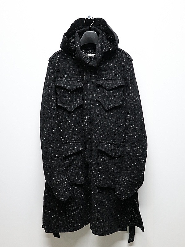 (ͽ���ʡ�11������12������ͽ��/kiryuyrik������奦����奦/Tweed Long-M65/Black