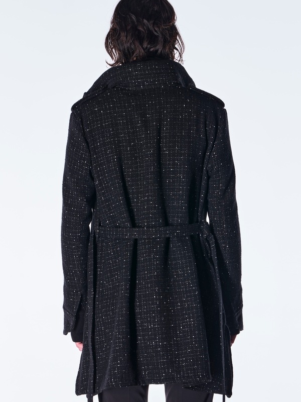 (ͽ���ʡ�11������12������ͽ��/kiryuyrik������奦����奦/Tweed Long-M65/Black