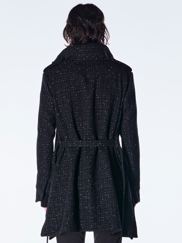 (ͽ���ʡ�11������12������ͽ��/kiryuyrik������奦����奦/Tweed Long-M65/Black