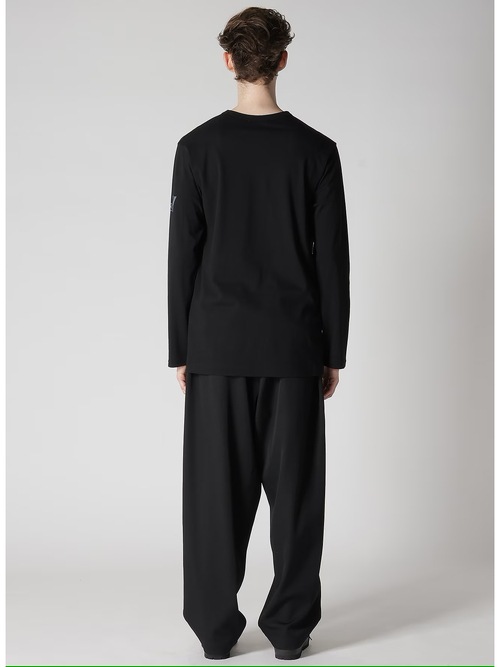 Yohji Yamamoto襦ޥ/30/- JERSEY PIGMENT PT LONG S PT B/BLACK.