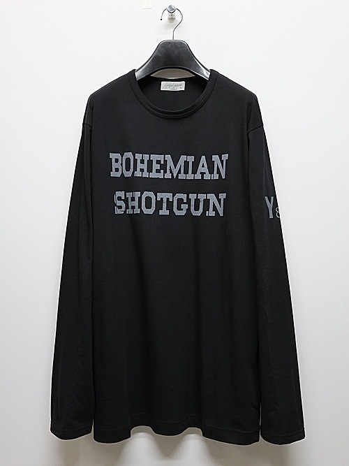 Yohji Yamamoto襦ޥ/30/- JERSEY PIGMENT PT LONG S PT B/BLACK.